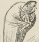 Ernst Barlach. The Man with the Knife (Der Mann mit dem Messer). (1926)