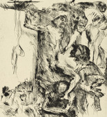 Lovis Corinth. Martyrdom (Martyrium) for the portfolio Compositions (Kompositionen). (1921-22)