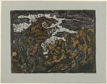 Jakob Steinhardt. The Evil (Das Übel). 1950