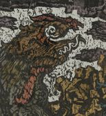 Jakob Steinhardt. The Evil (Das Übel). 1950