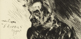 Lovis Corinth. Rudolf Rittner as Florian Geyer (Rudolf Rittner als Florian Geyer). (1924)