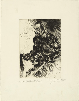 Lovis Corinth. Rudolf Rittner as Florian Geyer (Rudolf Rittner als Florian Geyer). (1924)
