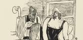 Max Beckmann. Morning (Der Morgen) from Day and Dream. (1946)