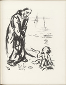 Karl Caspar, Renatus Kuno. Untitled (plate, page 87) from the periodical Münchner Blätter für Dichtung und Graphik, vol. 1, no. 6 (June 1919). 1919