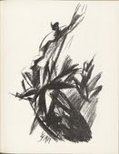 Edwin Scharff, Renatus Kuno. Sailboat (Segelboot) (plate, page 91) from the periodical Münchner Blätter für Dichtung und Graphik, vol. 1, no. 6 (June 1919). 1919