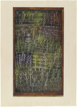Paul Klee. Flower Garden (Blumengarten). 1924