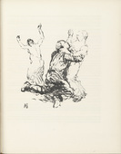 Adolf Ferdinand Schinnerer. Courtship (Werbung) (plate, page 99) from the periodical Münchner Blätter für Dichtung und Graphik, vol. 1, no. 7 (July 1919). 1919