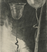 Karl Köpping. Köpping's Ornamental Glasses (Köpping'sche Ziergläser) (plate, facing page 252) from the periodical Pan , vol. II, no. 3 (Oct-Nov-Dec 1896). (1896)