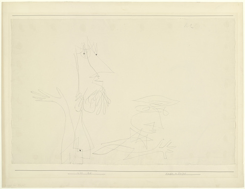 Paul Klee. Magicians in Dispute (Magier im Disput). 1928