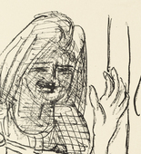 Max Beckmann. I Don't Want to Eat My Soup (Ich esse meine Suppe nicht) from Day and Dream. 1946