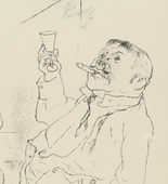 George Grosz. Plate 9 from Ecce Homo. 1922-1923 (reproduced drawings and watercolors executed 1915-22)