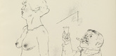 George Grosz. Plate 9 from Ecce Homo. 1922-1923 (reproduced drawings and watercolors executed 1915-22)