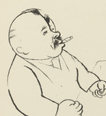 George Grosz. Plate 8 from Ecce Homo. 1922-1923 (reproduced drawings and watercolors executed 1915-22)