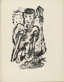 René Beeh. Untitled (plate, page 117) from the periodical Münchner Blätter für Dichtung und Graphik, vol. 1, no. 8 (August 1919). 1919
