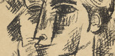 Conrad Felixmüller. Head of Londa II (Kopf Londa II) (plate, loose leaf) from the periodical Das Kunstblatt, vol. 2, no. 1 (Jan 1918). 1918 (executed 1917)