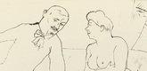 George Grosz. Plate 11 from Ecce Homo. 1922-1923 (reproduced drawings and watercolors executed 1915-22)