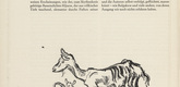 Richard Seewald. Goats (Ziegen) (tailpiece, page 128) from the periodical Münchner Blätter für Dichtung und Graphik, vol. 1, no. 8 (August 1919). 1919