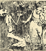 Christian Rohlfs. Death as a Juggler (Revolution) [Tod als Jongleur (Revolution)]. (1918-19)
