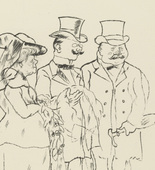 George Grosz. Plate 13 from Ecce Homo. 1922-1923 (reproduced drawings and watercolors executed 1915-22)
