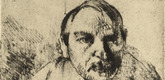 Lovis Corinth. Self-Portrait (Selbstbildnis). (1912)