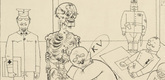 George Grosz. Fit for Active Service (Kriegsverwendungsfähig). (1918)