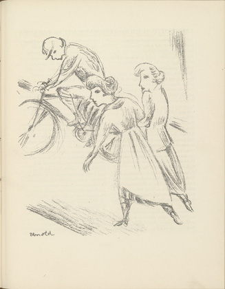 Max Unold. Untitled (plate, page 139) from the periodical Münchner Blätter für Dichtung und Graphik, vol. 1, no. 9 (September 1919). 1919