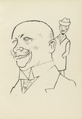 George Grosz. Plate 15 from Ecce Homo. 1922-1923 (reproduced drawings and watercolors executed 1915-22)