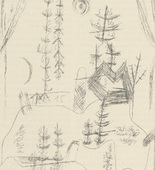 Paul Klee. Forest (Wald) (plate, page 142) from the periodical Münchner Blätter für Dichtung und Graphik, vol. 1, no. 9 (September 1919). 1919