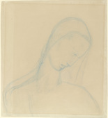 Wilhelm Lehmbruck. Head, Kneeling Woman (Kopf, Kniende Frau). 1911