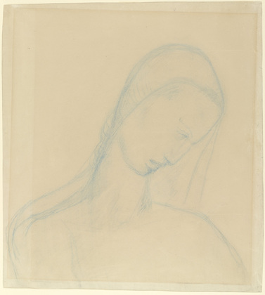 Wilhelm Lehmbruck. Head, Kneeling Woman (Kopf, Kniende Frau). 1911