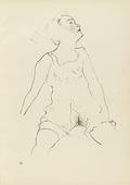 George Grosz. Plate 16 from Ecce Homo. 1922-1923 (reproduced drawings and watercolors executed 1915-22)