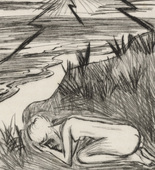 Max Pechstein. Plate (facing page 20) from Yali und sein weisses Weib. (1923)