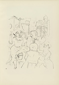 George Grosz. Plate 17 from Ecce Homo. 1922-1923 (reproduced drawings and watercolors executed 1915-22)
