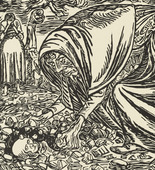 Ernst Barlach. Child's Death (Kindertod). (1919, published 1920)