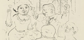 George Grosz. Plate 17 from Ecce Homo. 1922-1923 (reproduced drawings and watercolors executed 1915-22)