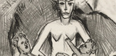 Max Pechstein. Plate (facing page 26) from Yali und sein weisses Weib (Yali and His White Wife). (1923)