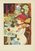 George Grosz. Plate III from Ecce Homo. 1922-1923 (reproduced drawings and watercolors executed 1915-22)