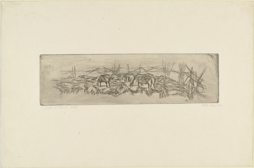 Paul Klee. Sheep in the Pen (Schafe in der Hürde). 1910