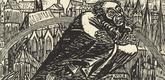 Ernst Barlach. The Cathedrals (Die Dome) from The Transformations of God (Die Wandlungen Gottes). (1922, executed 1920-21)