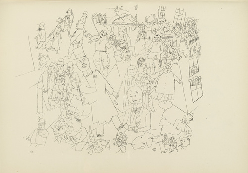 George Grosz. Plate 18 from Ecce Homo. 1922-1923 (reproduced drawings and watercolors executed 1915-22)