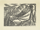 Ernst Barlach. The Seventh Day (Der siebente Tag) from The Transformations of God (Die Wandlungen Gottes). (1922, executed 1920-21)