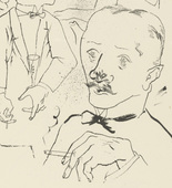 George Grosz. Plate 19 from Ecce Homo. 1922-1923 (reproduced drawings and watercolors executed 1915-22)