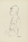 George Grosz. Plate 20 from Ecce Homo. 1922-1923 (reproduced drawings and watercolors executed 1915-22)