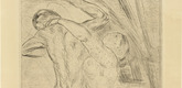 Wilhelm Lehmbruck. Potiphar's Wife (Potiphars Weib). (1914)
