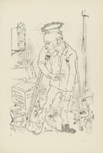 George Grosz. Plate 21 from Ecce Homo. 1922-1923 (reproduced drawings and watercolors executed 1915-22)