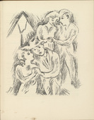 Max Unold. Untitled (plate, page 169) from the periodical Münchner Blätter für Dichtung und Graphik, vol. 1, no. 11/12 (December 1919). 1919