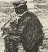 Lovis Corinth. Walter Leistikow (plate facing page 24) from Gesammelte Schriften (Collected Writings). 1920