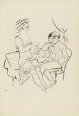 George Grosz. Plate 22 from Ecce Homo. 1922-1923 (reproduced drawings and watercolors executed 1915-22)