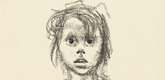 Käthe Kollwitz. Child's Head (Kinderkopf). (1925)