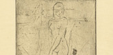 Wilhelm Lehmbruck. Contemplative Girl (small, full) [Sinnendes Mädchen (klein, ganz)]. (1911)